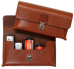 ADOX Leather Film Case Brown