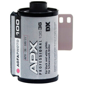 AgfaPhoto APX Professional 100 36 Exposure 35mm B+W Film