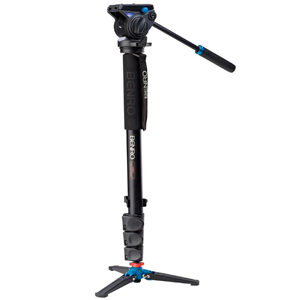 Benro A48FDS4 Video Monopod Kit With S4 Head (Flip Lock)