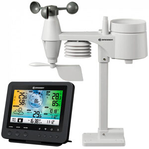 Bresser WiFi Colour Weather Centre With 5 In 1 Sensor