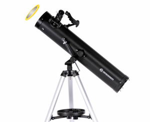 Bresser Venus 76 | 700 AZ Carbon Texture Reflector Telescope
