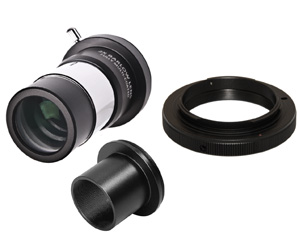 Telescope 1.25-inch to Nikon Adapter SET