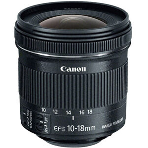 Canon 10-18mm F4.5-5.6 IS STM EF-S Lens