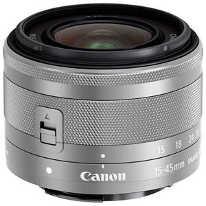 Canon 15-45mm F3.5-6.3 IS STM EF-M Lens Silver