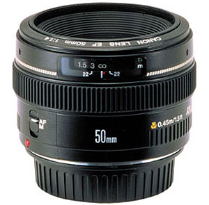 Canon 50mm F1.4 USM EF Lens