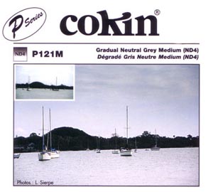 Cokin P121M Gradual Grey G2 Medium ND4 Filter