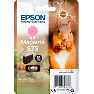 Epson 378 Light Magenta Claria Photo HD 4.8ml Ink Cartridge