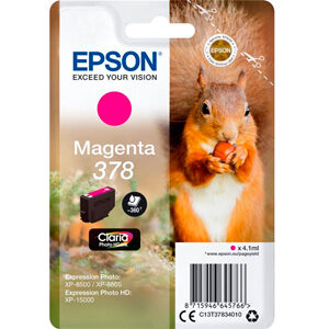 Epson 378 Magenta Claria Photo HD 4.1ml Ink Cartridge