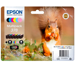 Epson 378 Claria Photo HD Ink Cartridge Multipack