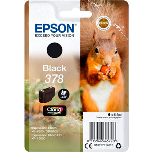 Epson 378 Black Claria Photo HD 5.5ml Ink Cartridge
