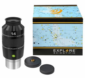 Explore Scientific 100 Degree Argon Purged 14mm 2 Inch Eyepiece