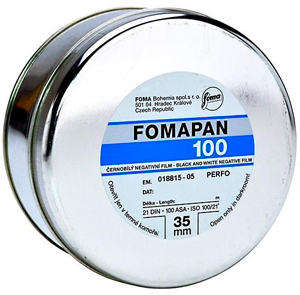 FOMA Fomapan 100 35mm 17m Bulk Roll Of Black + White Neg Film
