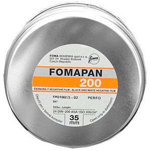 FOMA Fomapan 200 35mm 17m Bulk Roll Of Black + White Neg Film