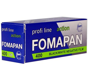 Fomapan Action 400 Black And White 120 Roll Film