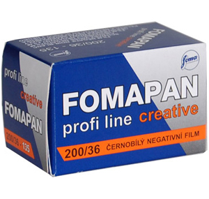 Fomapan Creative 200 36 Exposure 35mm Black And White Film