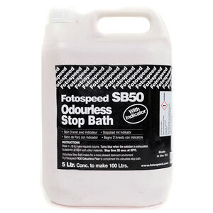 Fotospeed SB50 Odourless Stop Bath 5 Litres