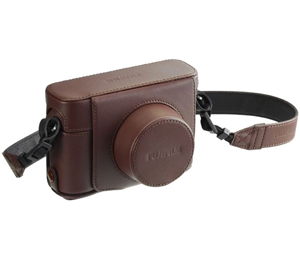 Fuji LC-X100F Premium Leather Case For X100F Brown