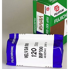 Fuji Velvia 100 120 Roll Film