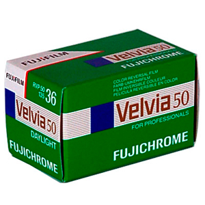 Fuji Velvia 50 36 Exposure 35mm Colour Reversal Film