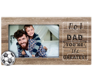 Number 1 Dad Gift Frame For Horizontal 6x4 Inch Print