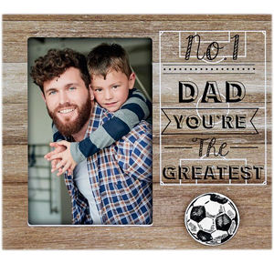 Number 1 Dad Gift Frame For Vertical 6x4 Inch Print