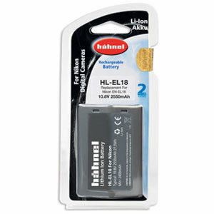 Hahnel HL-EL18 (EN-EL18) Lithium Ion Rechargeable Battery