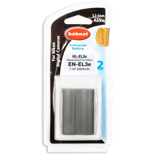 Hahnel HL-EL3E (EN-EL3E) Lithium Ion Rechargeable Battery
