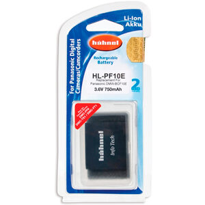 Hahnel HL-PF10E (DMW-BCF10E) Lithium Ion Rechargeable Battery