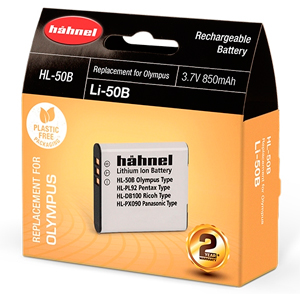 Hahnel HL-50B (Li-50B) Lithium Ion Rechargeable Battery