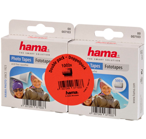 Hama Photo Tapes Double Pack - 2x 500 Tapes