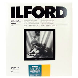 Ilford Multigrade IV RC Satin 8x10 Inch Paper - 25 Sheets