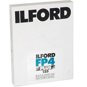 Ilford FP4 Plus 5x4 Inch Sheet Film (25 Sheets)