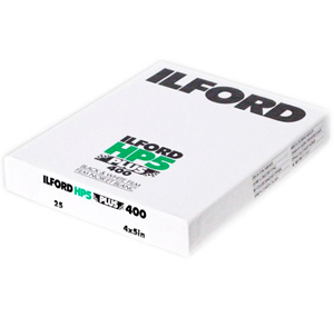 Ilford HP5 Plus 400 ISO 4x5 Inch Sheet Film (25 Sheets)