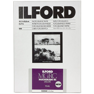 Ilford Multigrade V RC Deluxe Pearl 5x7 Inch Paper - 100 Sheets