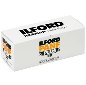 Ilford Pan F Plus 50 120 Roll Film