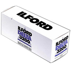 Ilford Delta 3200 Pro 120 Roll Film