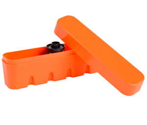 Japan Camera Hunter Film Case For 5x 35mm Films - Orange