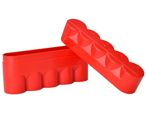 Japan Camera Hunter Film Case For 5x 120 Roll Films - Red