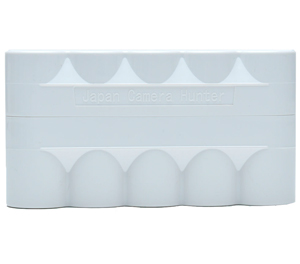 Japan Camera Hunter Film Case For 5x 120 Roll Films - White