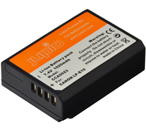 Jupio LP-E10 Lithium Ion Rechargeable Battery