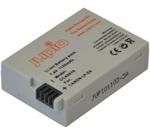 Jupio LP-E8 Lithium Ion Rechargeable Battery