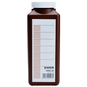 Kaiser Plastic Chemical Storage Bottle 1000ml Brown