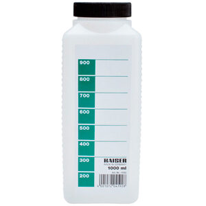 Kaiser Plastic Chemical Storage Bottle 1000ml White