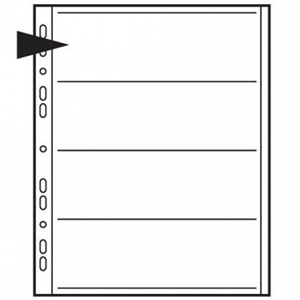 Kenro Negative File Page 120 Film Paper - Pack Of 25