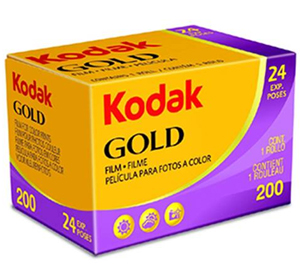 Kodak Gold 200 24 Exposure 35mm Film