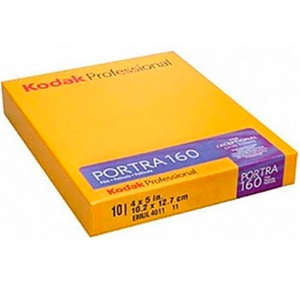 Kodak Professional Portra 160 4x5 Inch Sheet Film (10 Sheets)