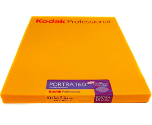 Kodak Professional Portra 160 8x10 Inch Sheet Film (10 Sheets)