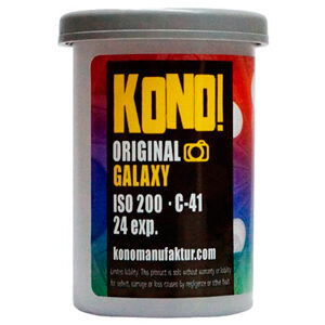 KONO! Original Galaxy ISO 200 24 Exposure 35mm Colour Film