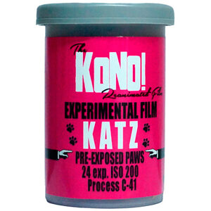 KONO! Experimental Katz ISO 200 24 Exposure 35mm Colour Film
