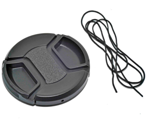 Kood 55mm Snap Lens Cap With Keeper Cord